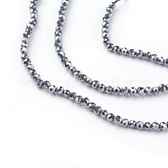 Terahertz Stone Beads Strands&nbsp;G-F619-18-2mm