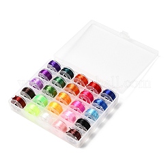 25 Rolls 25 Color Round Elastic Crystal String&nbsp;EW-H001-01