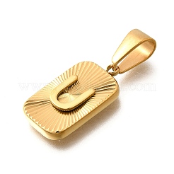 304 Stainless Steel Pendants&nbsp;STAS-S161-01U-G