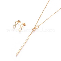 304 Stainless Steel Jewelry Sets&nbsp;SJEW-F213-05