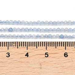Natural Aquamarine Beads Strands&nbsp;G-B171-C01-2mm
