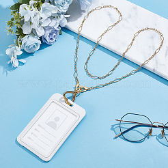 304 Stainless Steel ID Card Chains&nbsp;HJEW-SC00207