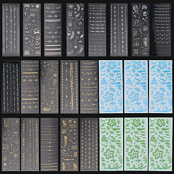 PET Waterproof Decorative Stickers&nbsp;DIY-CP0011-66