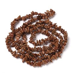 Synthetic Goldstone Chip Beads Strands&nbsp;G-D093-A02