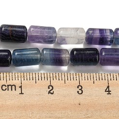 Natural Fluorite Beads Strands&nbsp;G-M420-E08-03