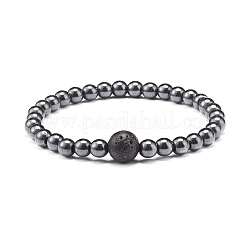 Energy Power Cross Beads Stretch Bracelets Set for Men Women&nbsp;BJEW-JB06891