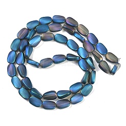 Electroplate Glass Beads Strands&nbsp;EGLA-C009-01B-FR01