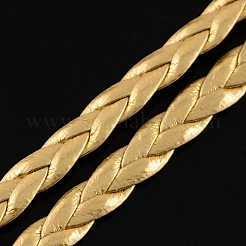 Braided Imitation Leather Metallic Cords&nbsp;LC-S002-5mm-27