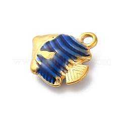 304 Stainless Steel Enamel Pendants&nbsp;STAS-B085-38G-01