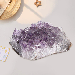 Natural Amethyst Cluster Ornaments&nbsp;DJEW-PA0001-07