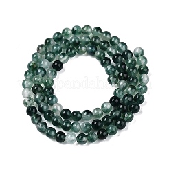 Dyed Natural White Jade Beads Strands&nbsp;G-T140-4mm-A07