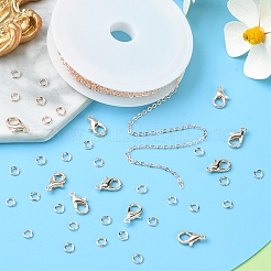 DIY Chain Bracelet Necklace Making Kit&nbsp;DIY-YW0006-38