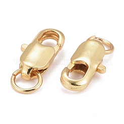 Grade AAA Brass Lobster Claw Clasps&nbsp;KK-O093-32-NR