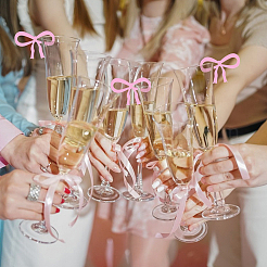 40Pcs Acrylic Wine Glass Charms&nbsp;AJEW-HY0002-52B-01