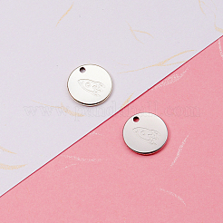 304 Stainless Steel Pendants&nbsp;STAS-CJC0003-47