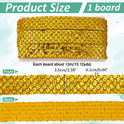 Plastic Paillette Beads&nbsp;OCOR-WH0003-026B