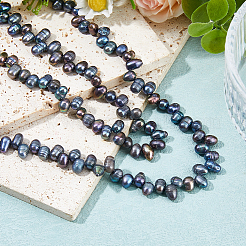 2 Strands Natural Cultured Freshwater Pearl Beads Strands&nbsp;PEAR-HS0001-19