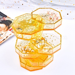 DIY Layered Rotating Storage Box Silicone Mold Sets&nbsp;DIY-X0293-86