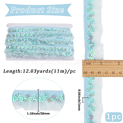 Chinlon Pleated Lace Trim&nbsp;OCOR-WH20012-21C