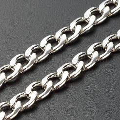 Non-Tarnish 304 Stainless Steel Curb Chain Necklaces&nbsp;X-NJEW-JN03555