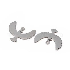 Non-Tarnish 304 Stainless Steel Pendants&nbsp;LS-STAS-E186-08P