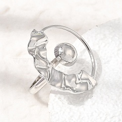 Brass Finger Rings&nbsp;KK-CBA0E55-09P