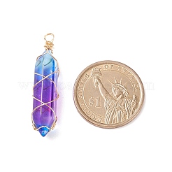 Glass Pendants&nbsp;PALLOY-JF01741-01