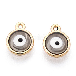 Epoxy Resin Enamel Pendants&nbsp;RESI-T045-031D