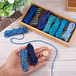 40M 10 Styles 2mm Polyester & Spandex Cord Ropes&nbsp;RCP-TA0001-04