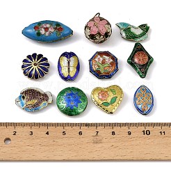 Handmade Cloisonne Beads&nbsp;CLB-Z001-13G