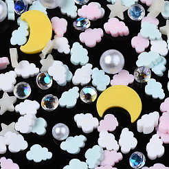 Handmade Polymer Clay Cabochons&nbsp;CLAY-N006-81