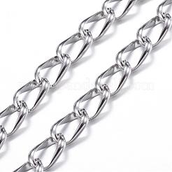304 Stainless Steel Curb Chain Bracelets&nbsp;BJEW-P064-28