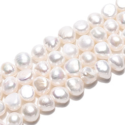 Natural Cultured Freshwater Pearl Beads Strands&nbsp;PEAR-N027-03B