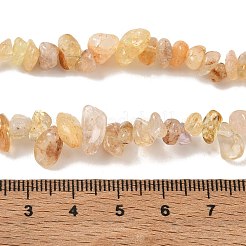 Natural Citrine Beads Strands&nbsp;GG-CBAAEDE-A01-A