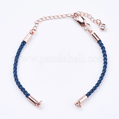 Braided Cotton Cord Bracelet Making&nbsp;MAK-I006-26