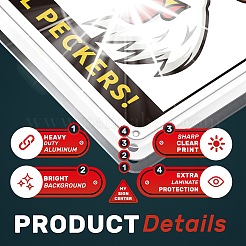 UV Protected & Waterproof Aluminum Warning Signs&nbsp;AJEW-WH0111-H10