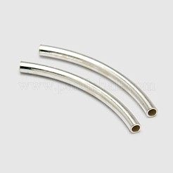 Tube 925 Sterling Silver Beads&nbsp;LS-STER-O021-03-51x2mm