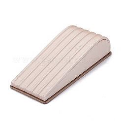 Wooden Clovered with PU Leather Bracelet Displays Stand&nbsp;BDIS-F003-01