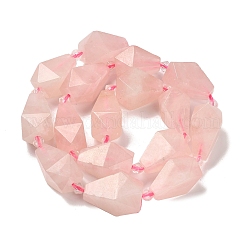 Natural Rose Quartz Beads Strands&nbsp;G-NH0005-B09-01