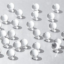 100Pcs Natural Quartz Sphere Beads&nbsp;G-NB0005-51A