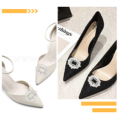 Alloy Crystal Rhinestone Shoe Decoration&nbsp;DIY-FG0003-75