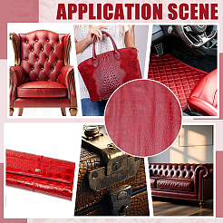 PVC Imitation Leather Fabric&nbsp;DIY-WH0591-565B