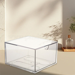Acrylic Dustproof Drawer Storage Box&nbsp;AJEW-WH20066-001A