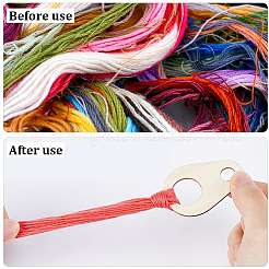 18 Skeins 6-Ply Polyester Embroidery Floss&nbsp;OCOR-CY0002-76