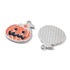 Halloween Theme Rack Plating Alloy Enamel Pendants&nbsp;PALLOY-F311-02P