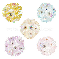 Handmade Rhinestone Clay Pave Beads&nbsp;CLAY-TAC0015-02A