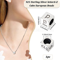 Sterling Silver Beads&nbsp;STER-WH20009-04P-P