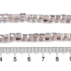 Transparent Glass Beads Strands&nbsp;EGLA-P061-05A-PL01