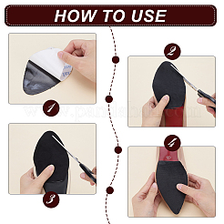 20Pcs 2 Styles Polyester Sole Replacement&nbsp;FIND-PH0059-99B