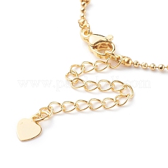 Brass Ball Chain Bracelet Making&nbsp;AJEW-JB00936